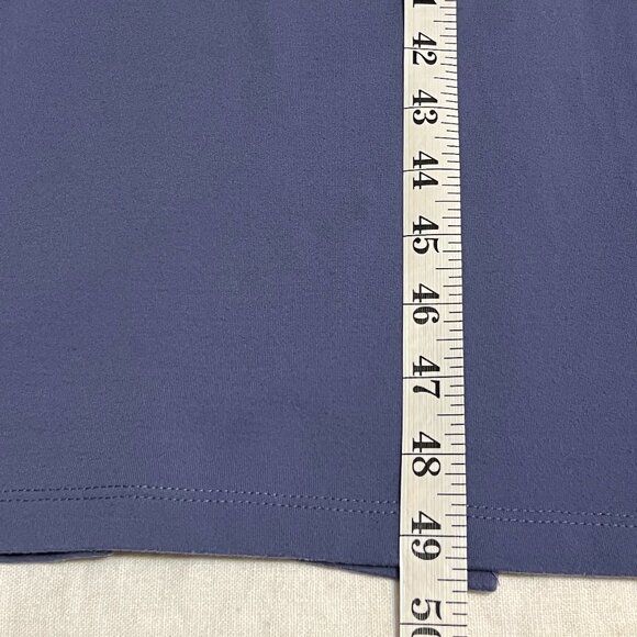 TravelSmith Women’s M Sleeveless Polo Midi Dress USA Made Supplex Nylon Stretch - Picture 8 of 9